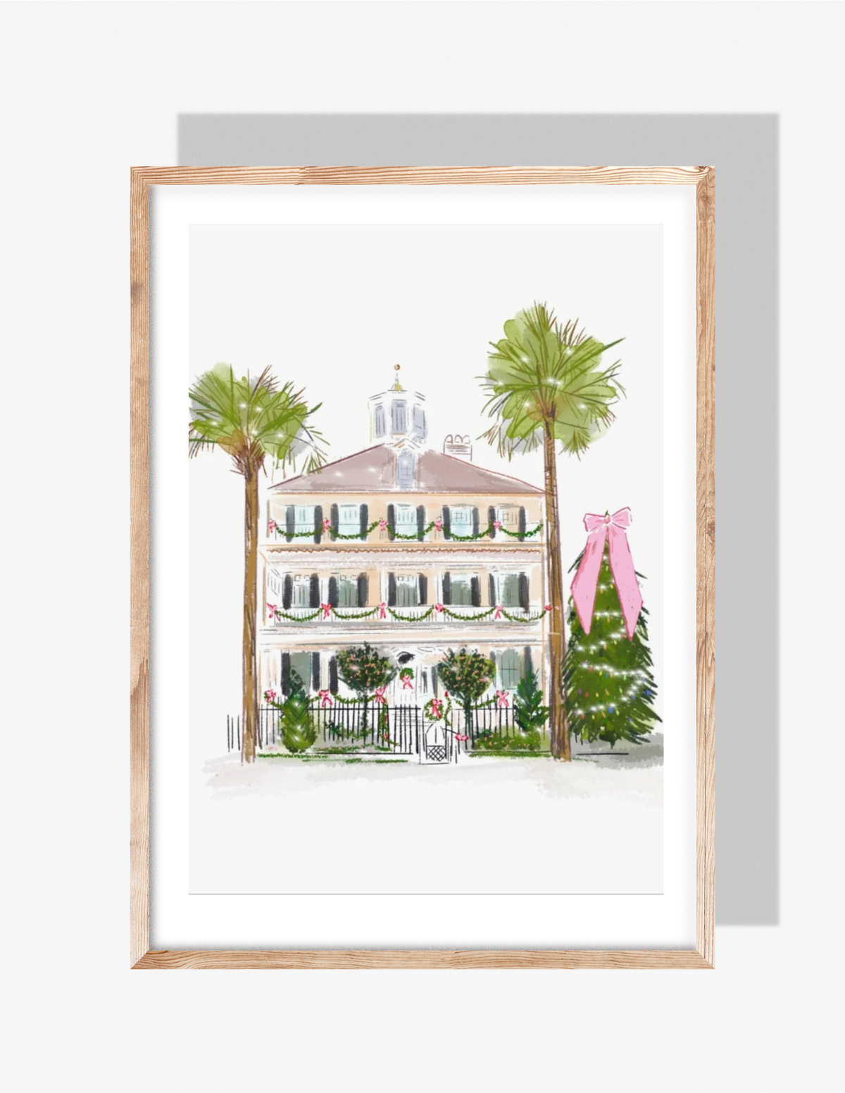 CHRISTMAS ON THE BATTERY - Art Print