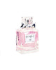 Illustrated pink perfume bottle greeting card with the text “Beautiful XO” by Rebecca Illustrated