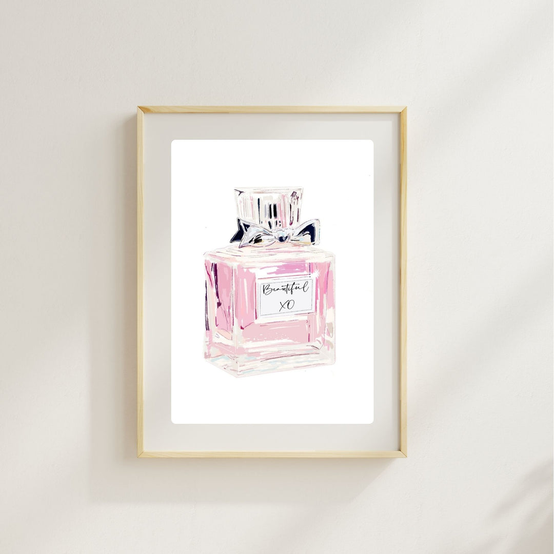 BEAUTIFUL PERFUME XO - Art Print