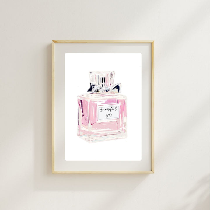 BEAUTIFUL PERFUME XO - Art Print