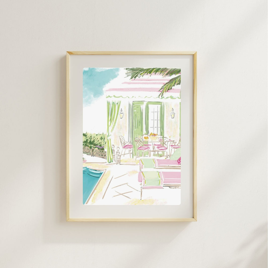 CABANA LIFE - Art Print