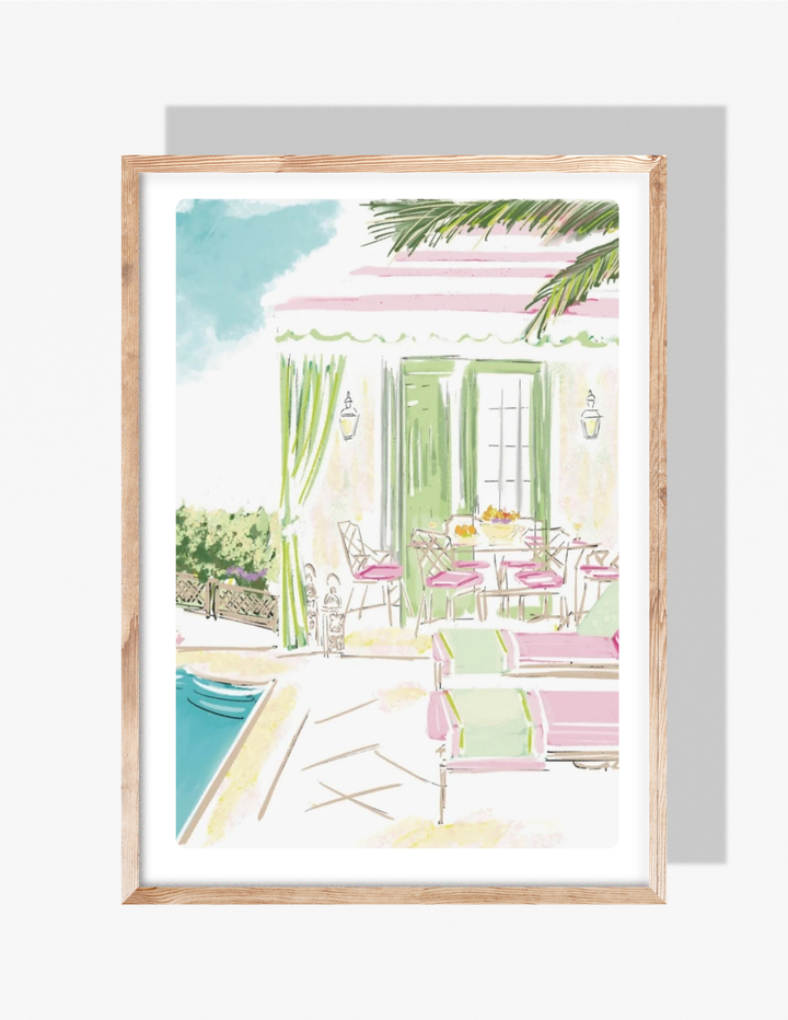 CABANA LIFE - Art Print