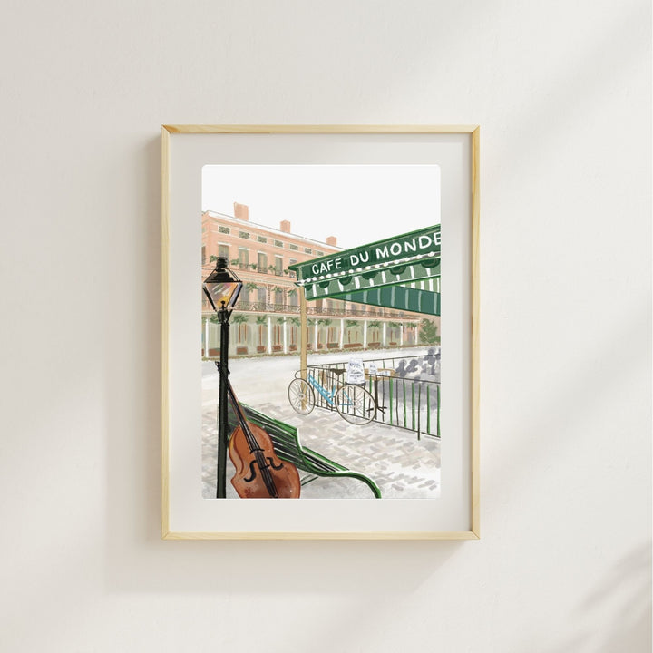CAFÉ DU MONDE - Art Print