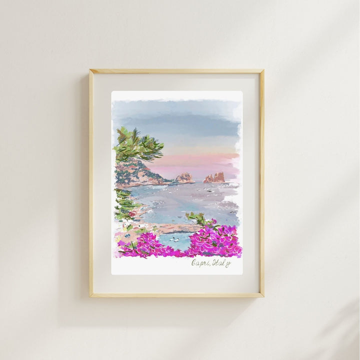 CAPRI DREAMS - Art Print