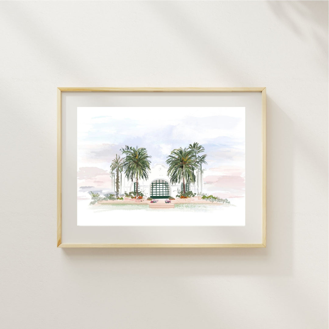 CAROUSEL HOUSE - Art Print