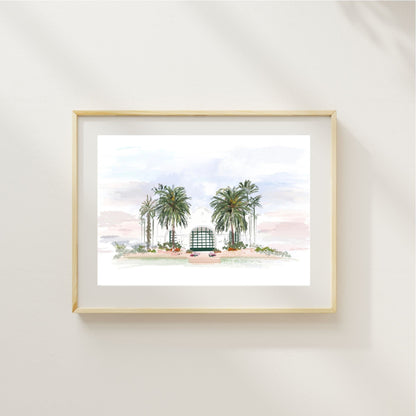 CAROUSEL HOUSE - Art Print