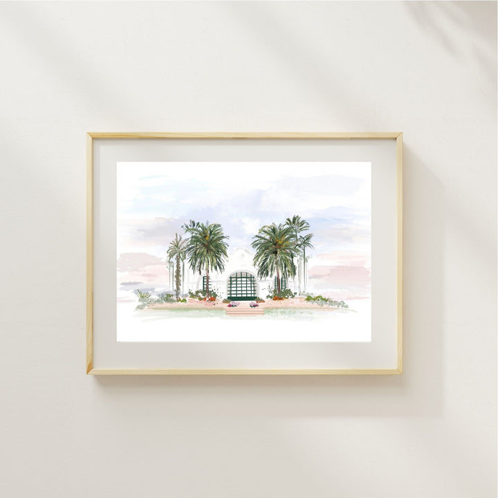 CAROUSEL HOUSE - Art Print