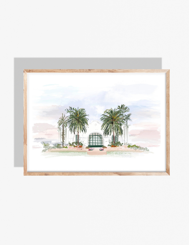 CAROUSEL HOUSE - Art Print