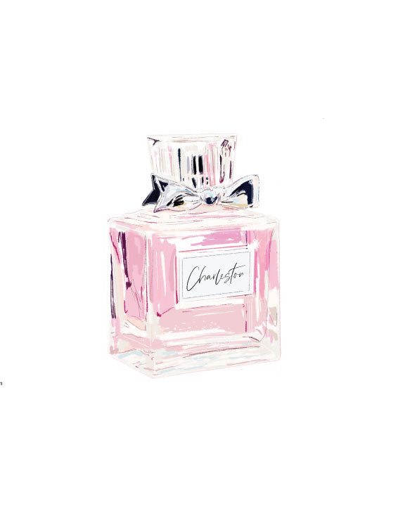 CHARLESTON PERFUME- Note Card