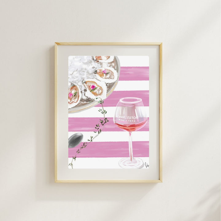 CHARLESTON WINE & FOOD '23 - Art Print