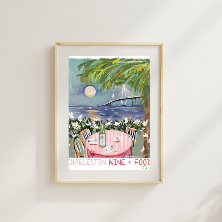 CHARLESTON FOOD & WINE '24 - Art Print