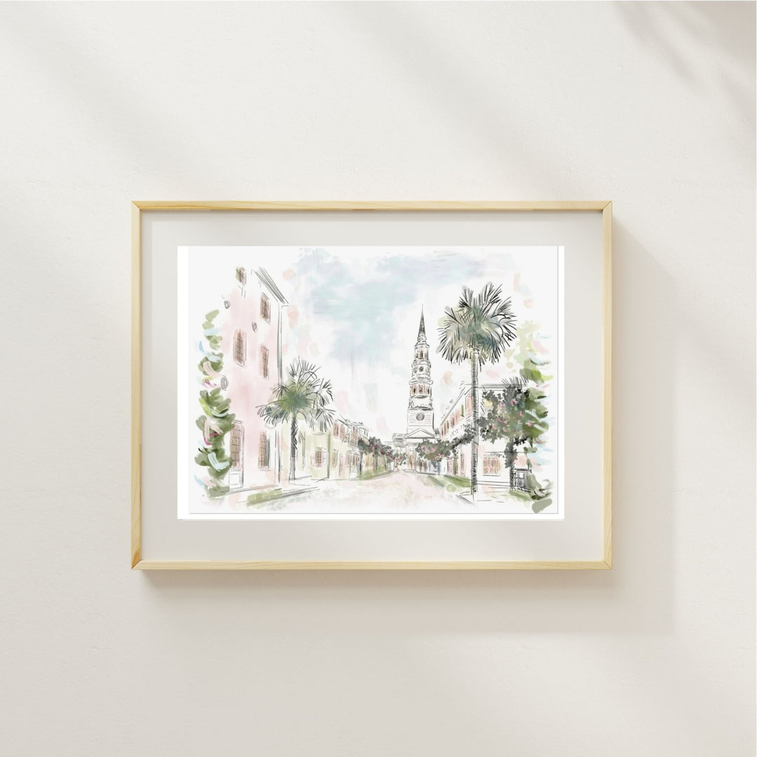 CHURCH ST. -Art Print