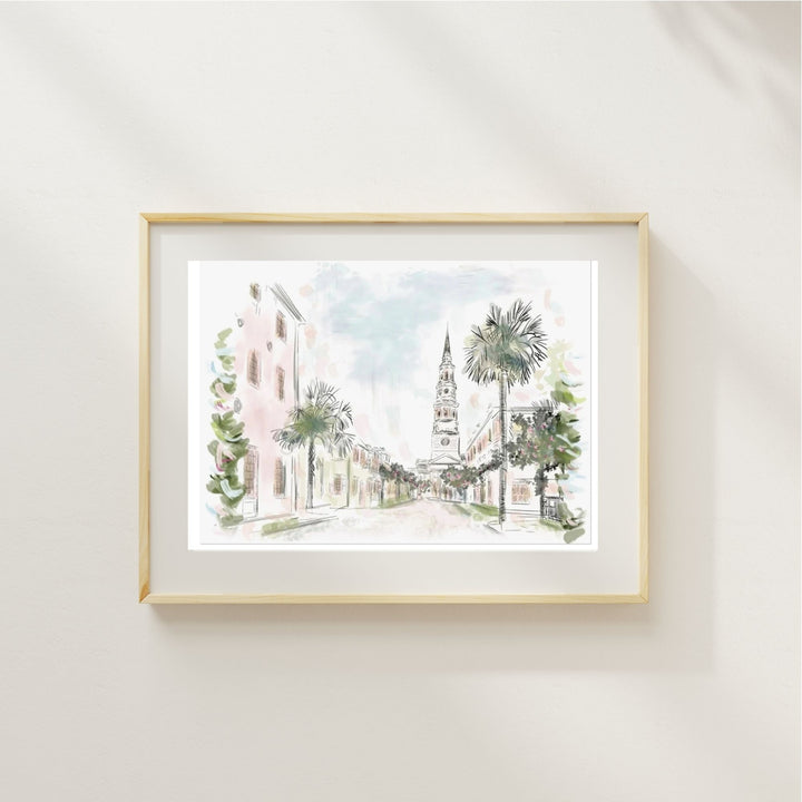 CHURCH ST. -Art Print
