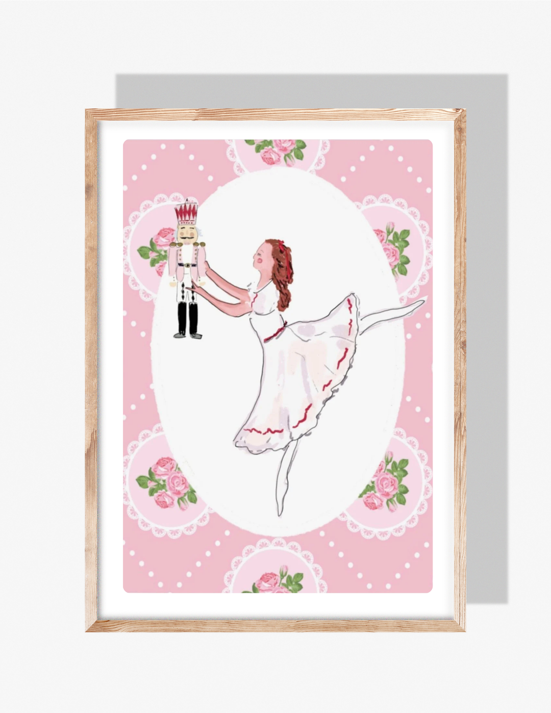 CLARA & THE NUTCRACKER - Art Print
