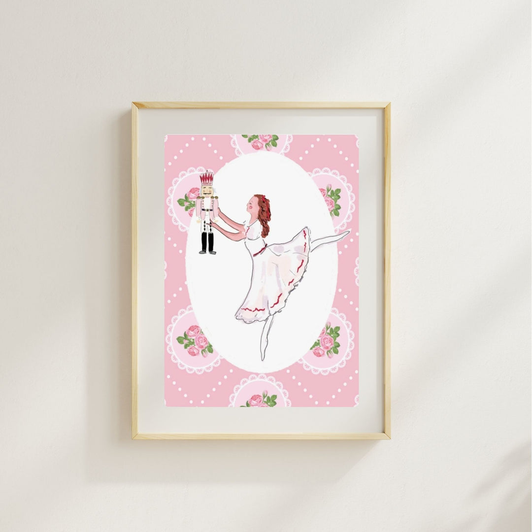 CLARA & THE NUTCRACKER - Art Print