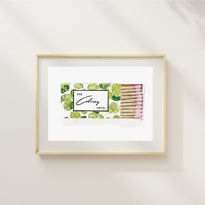 THE COLONY MATCHES - Art Print