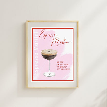ESPRESSO MARTINI - Art Print