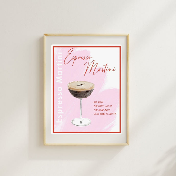 ESPRESSO MARTINI - Art Print