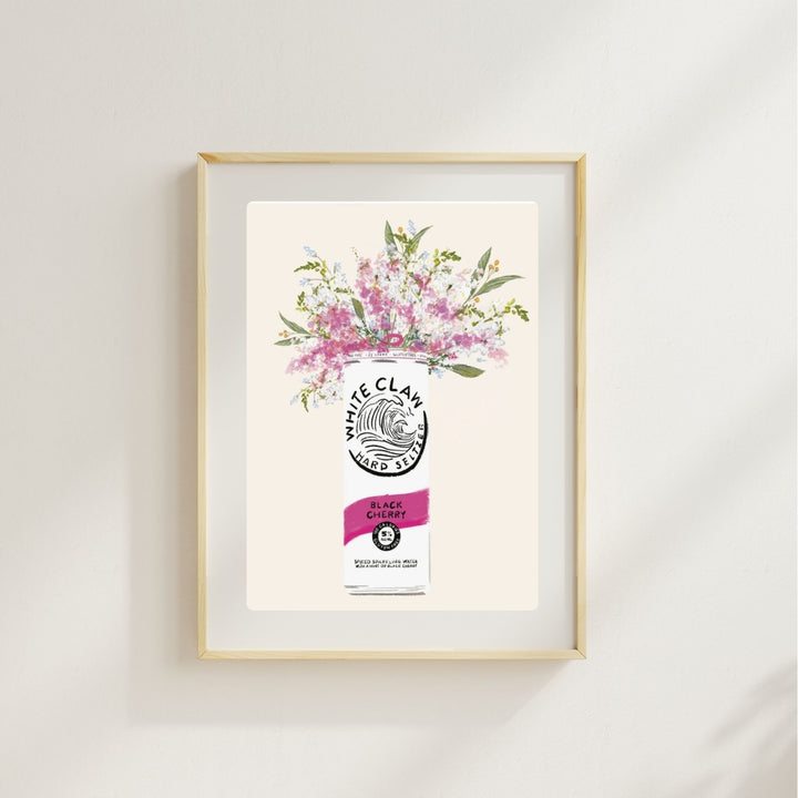 FLOWER DRINK - Art Print