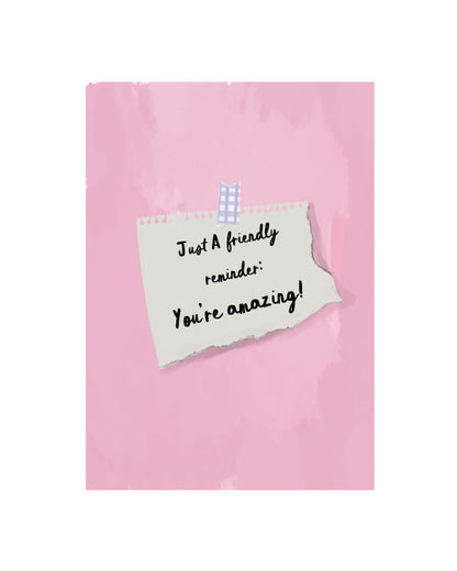YOU'RE AMAZING - Note Card