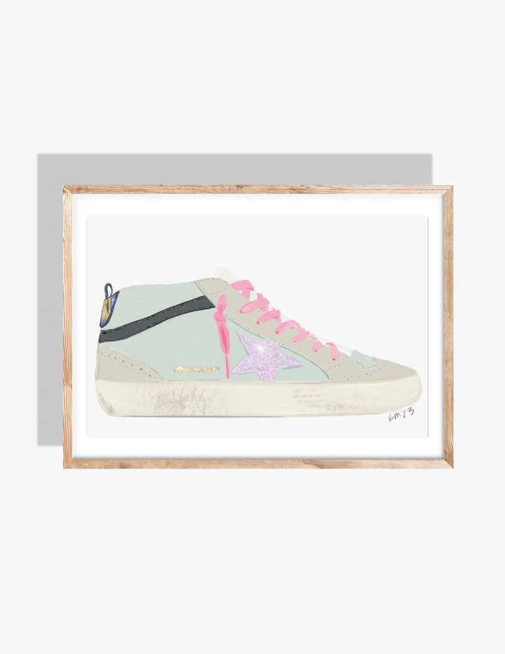 GOLDEN SHOE - Art Print