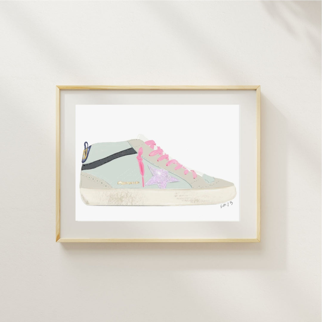 GOLDEN SHOE - Art Print