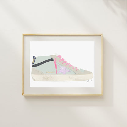 GOLDEN SHOE - Art Print