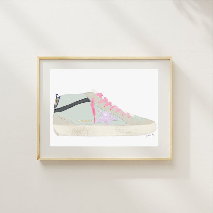 GOLDEN SHOE - Art Print