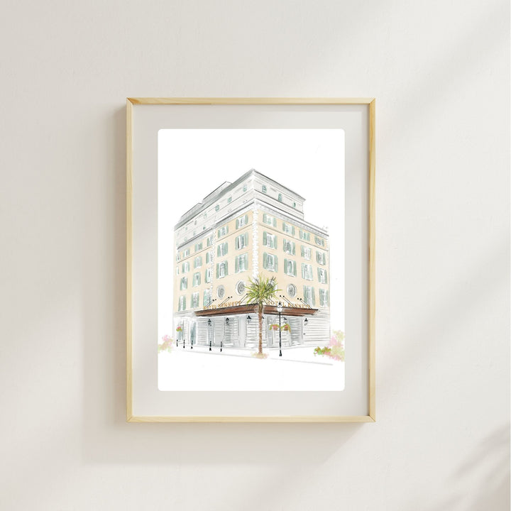 HOTEL BENNETT- Art Print