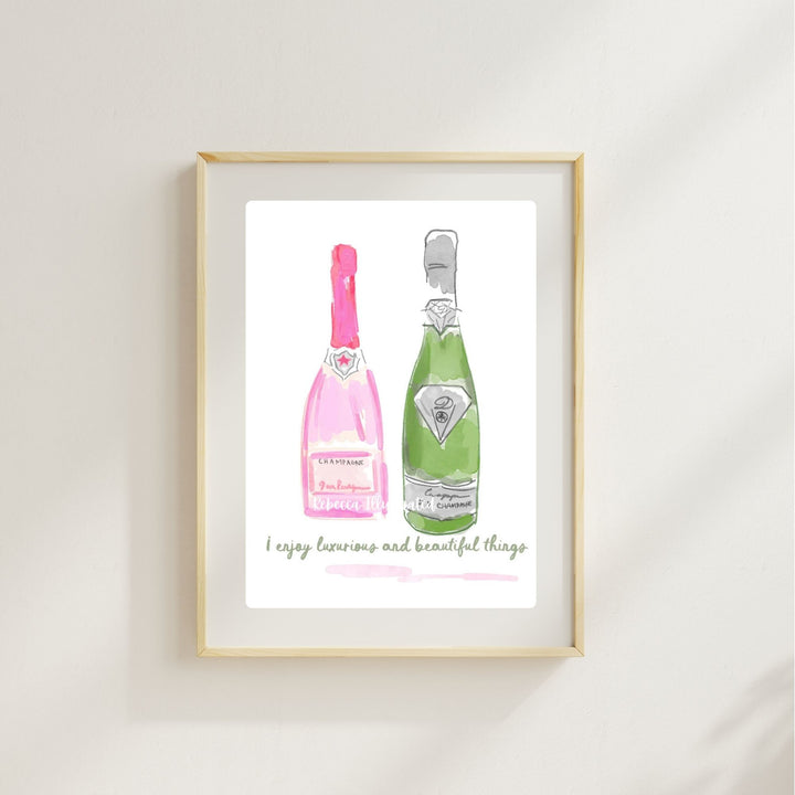 I ENJOY LUXURIOUS THINGS - Art Print