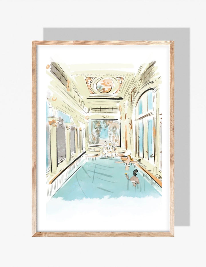 ITALIAN SPA - Art Print