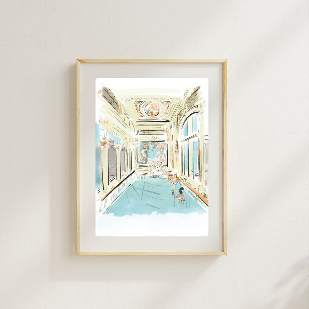ITALIAN SPA - Art Print