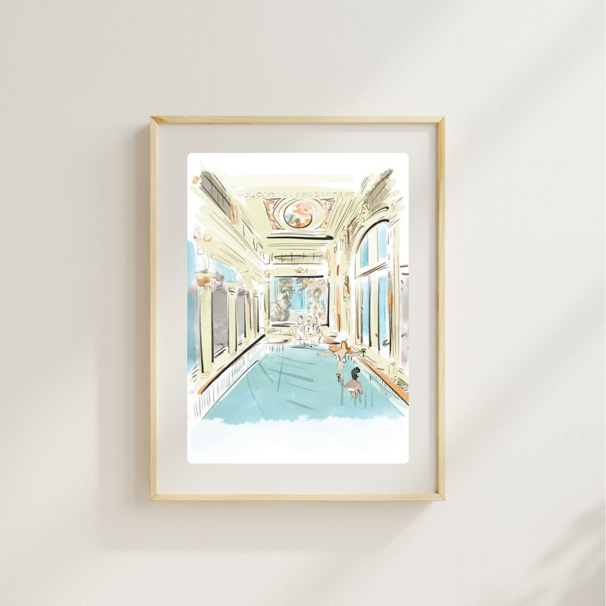 ITALIAN SPA - Art Print