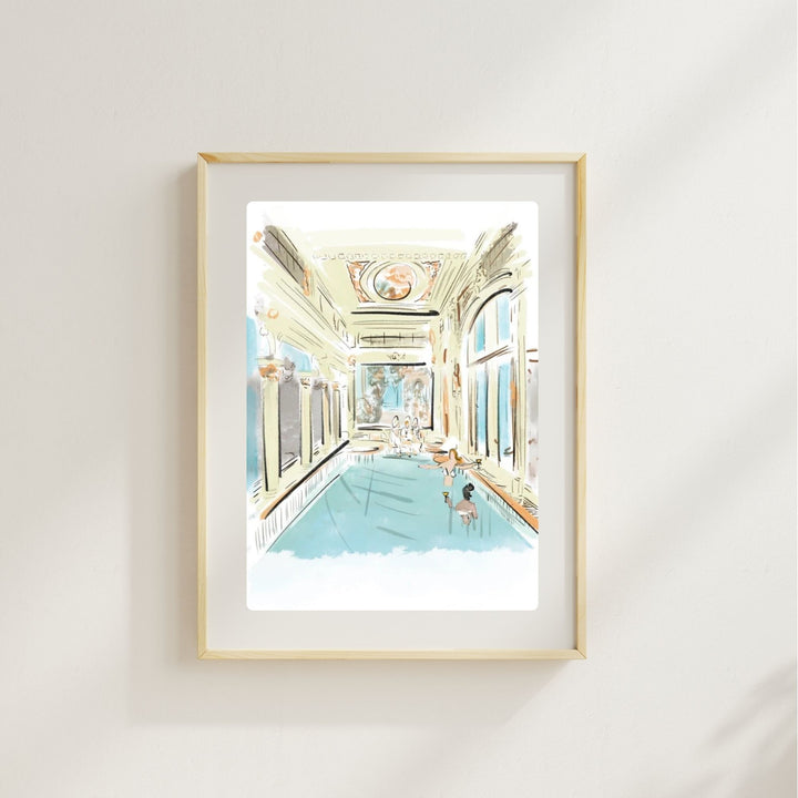 ITALIAN SPA - Art Print