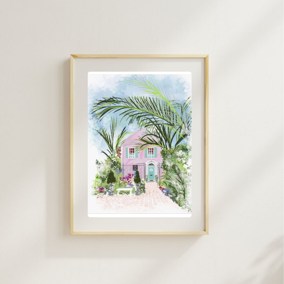 JUNGLE HOUSE - Art Print