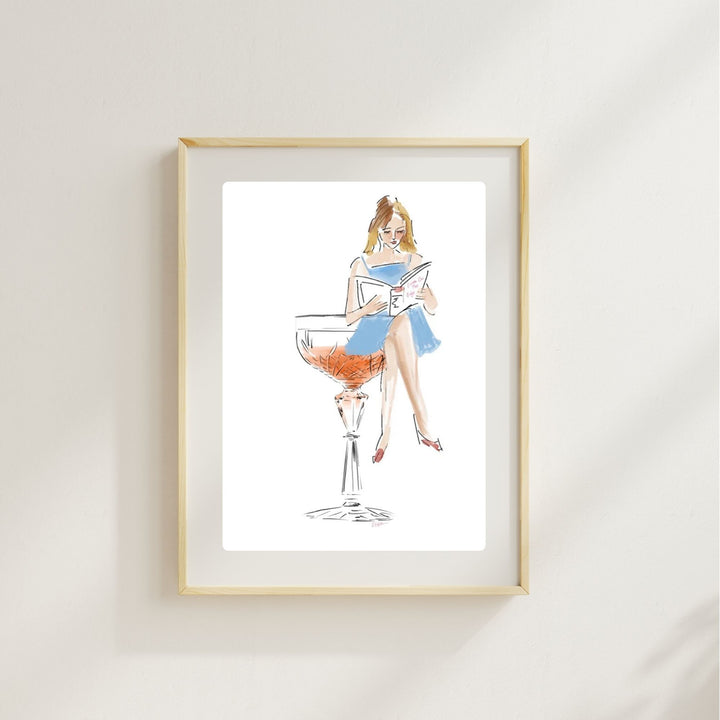 LIVING ON THE EDGE - Art Print