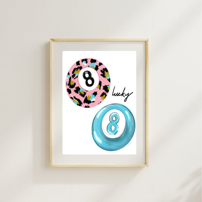 LUCKY - Art Print