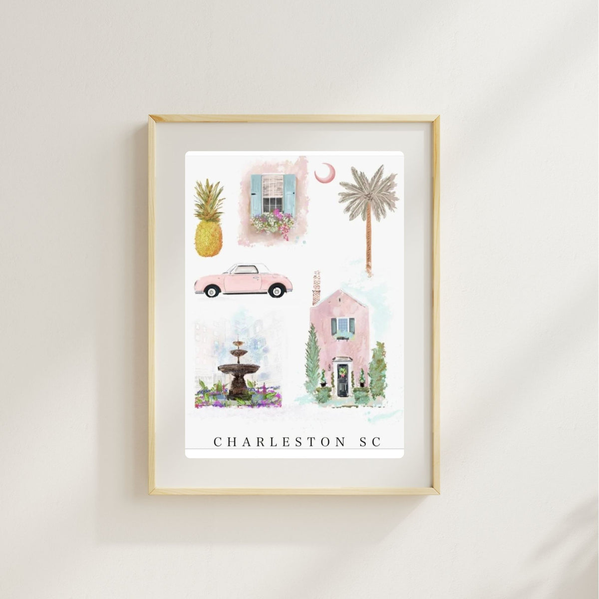 MEMORIES FROM CHARLESTON- ART PRINT