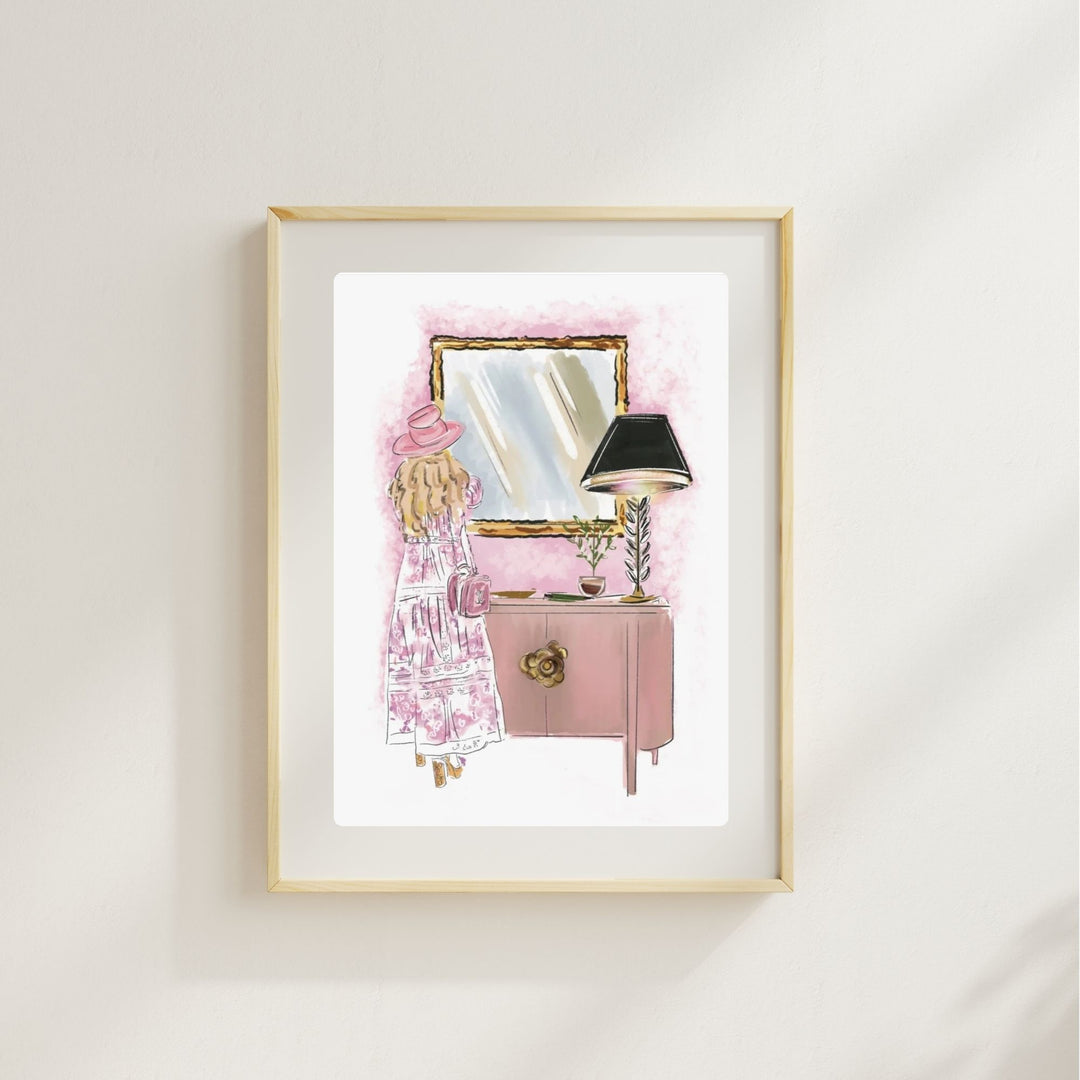 MIRROR MIRROR - Art Print