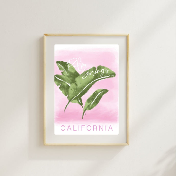 PALM SPRINGS, CA - Art Print