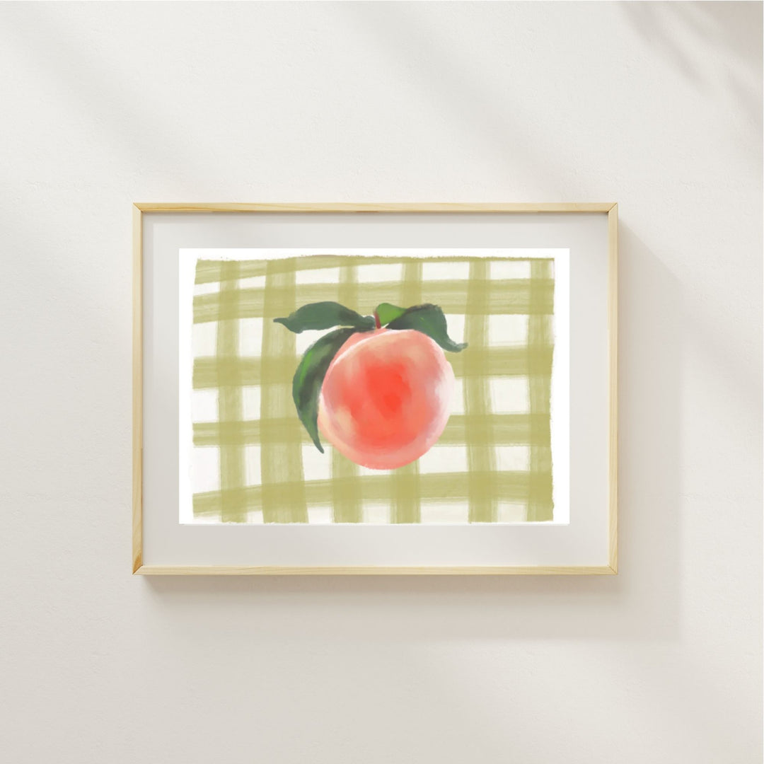 SUMMER PEACH - Art Print
