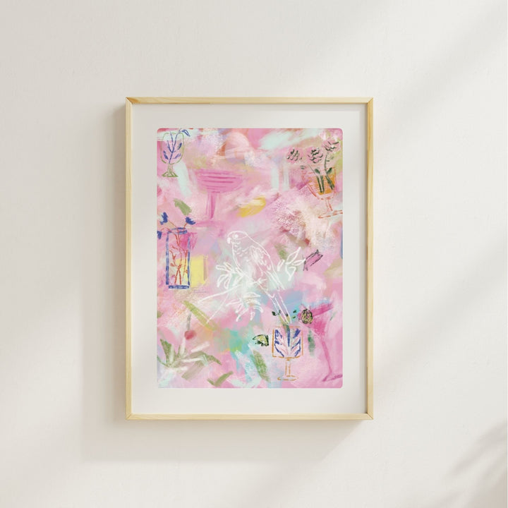 PINK PARTY - Art Print