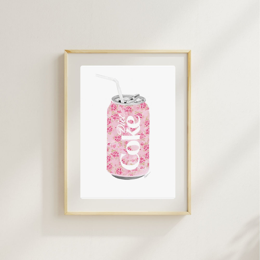 PINK SODA - Art Print