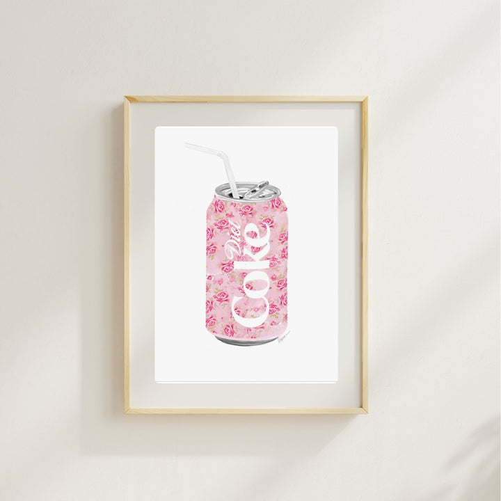 PINK SODA - Art Print