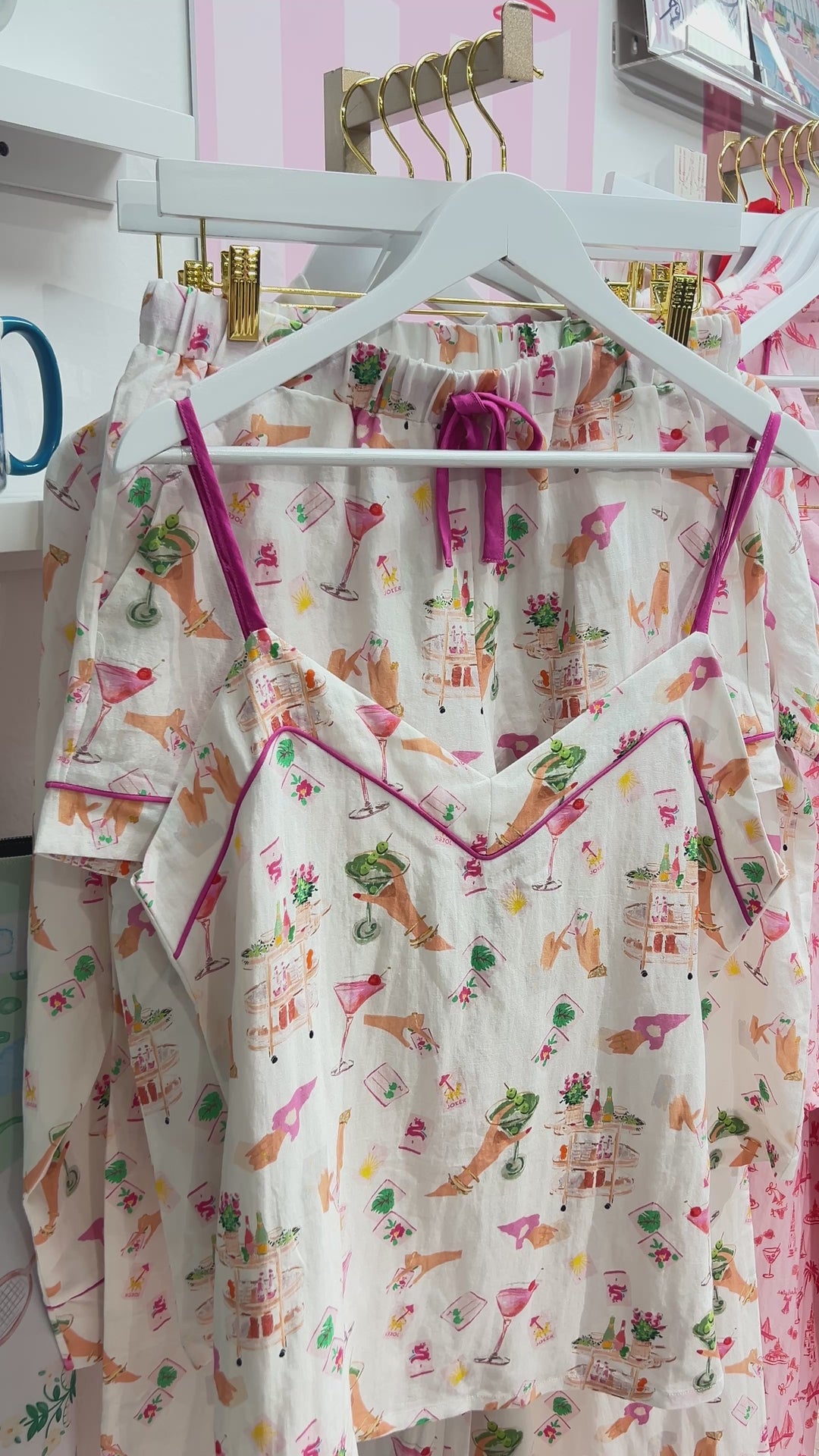 MAHJONG! - SHORT SET PJS