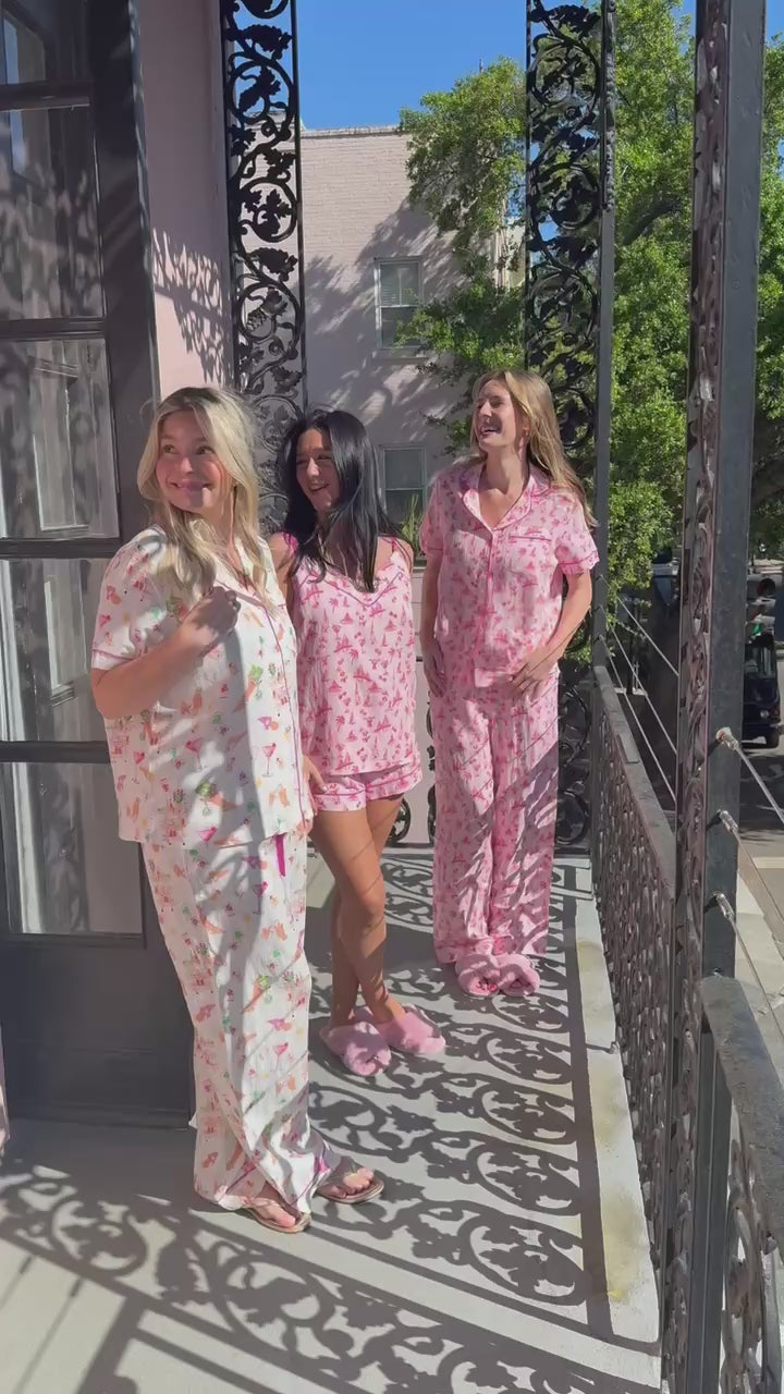 CHARLESTON TOILE - SHORT SET PJS