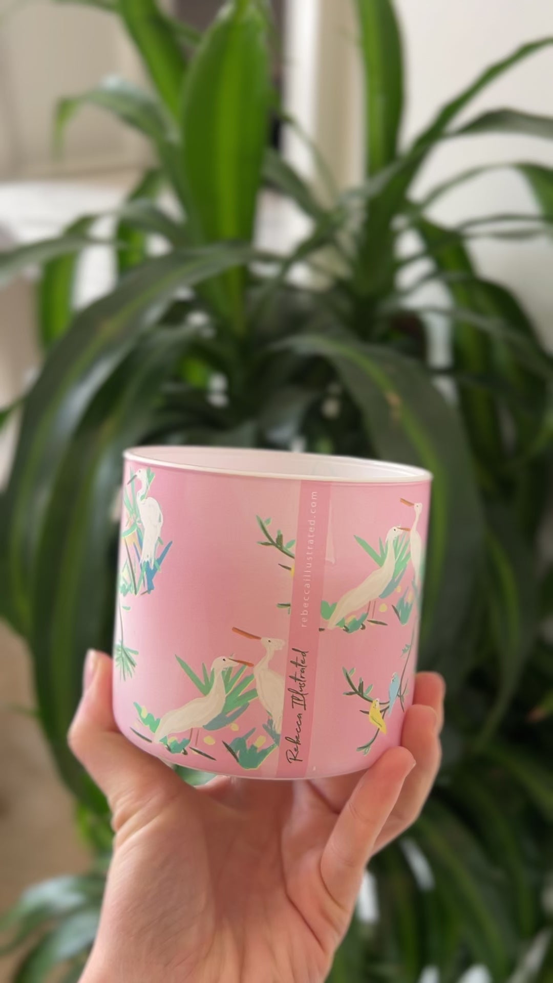 WHITE BIRD PALM BEACH - Candle