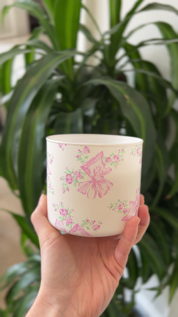 PREPPY PINK BOWS - Candle