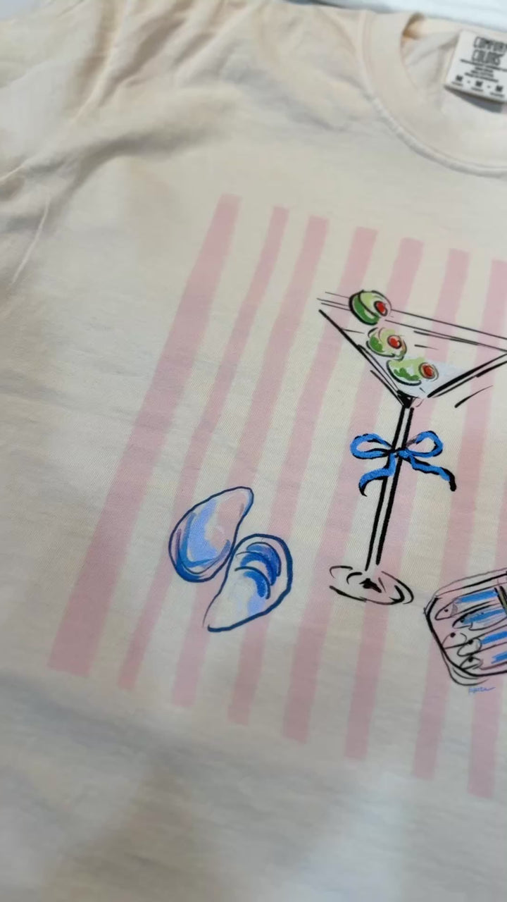 EXTRA DIRTY MARTINI - Boxy Tee