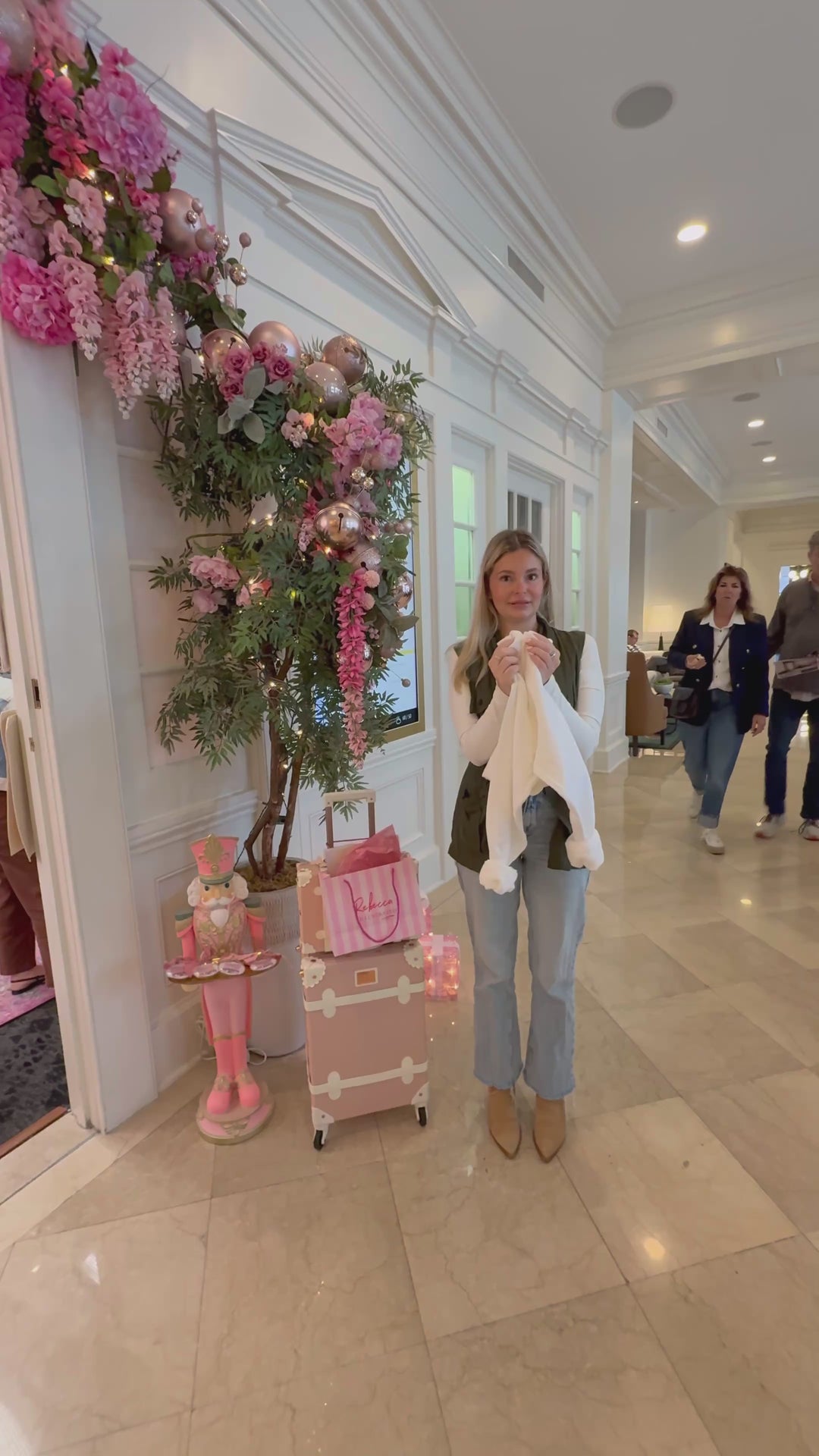 GINGHAM Sweatshirt Charleston Pink